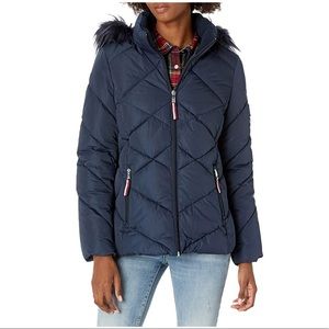 Tommy Hilfiger Women's Diamond Quilt Puffer